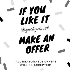 Make an OFFER, if you like it!